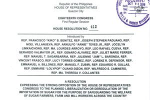 HOUSE RESOLUTION NUMBER 412