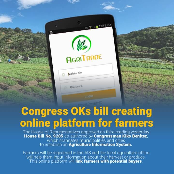Congress OKs Bill Creating Online Platform For Farmers