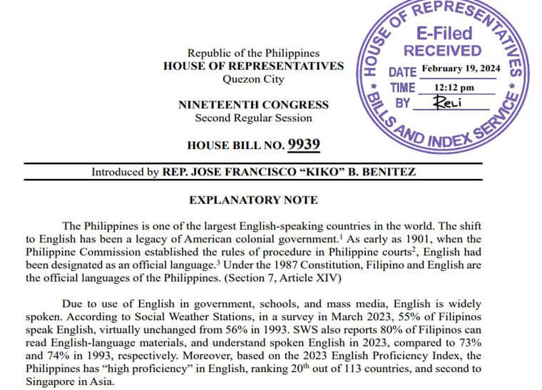 HOUSE BILL NUMBER 9939