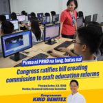 EDCOM to chart future of PH education system – Cong. Kiko