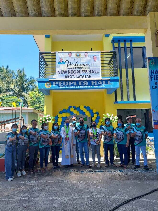 Blessing of Brgy. Latasan Peoples Hall