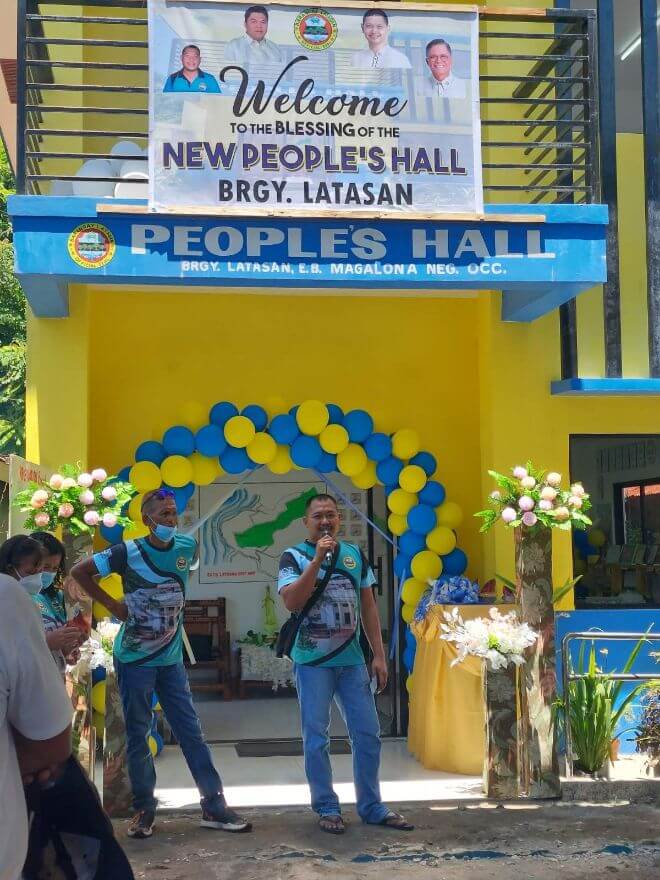 Blessing of Brgy. Latasan Peoples Hall