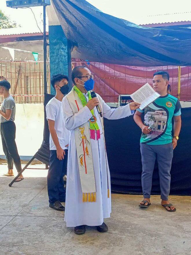 Blessing of Brgy. Latasan Peoples Hall