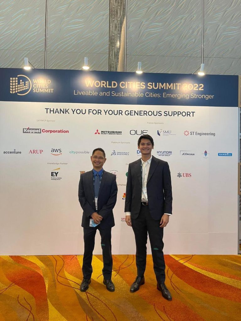 Cong. Kiko, Mayor Javi At 2022 World Cities Summit