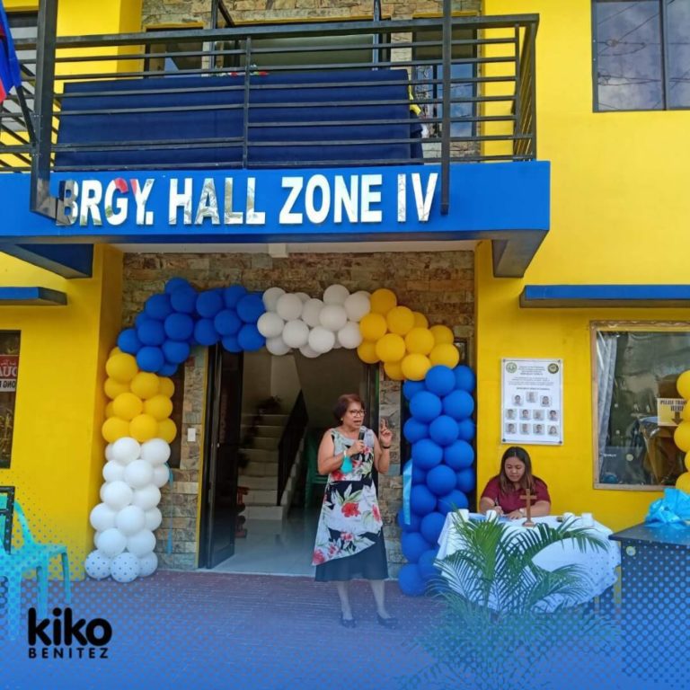 Inauguration and Turn-over of Barangay Hall of Barangay IV, Murcia
