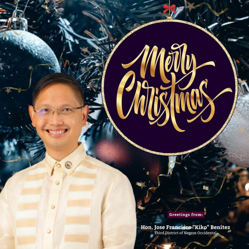 Christmas Message from Congressman Kiko Benitez: