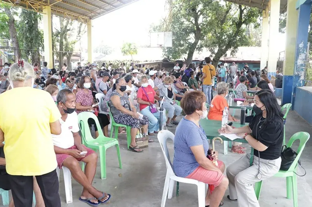 220 EBM kids, senior citizens avail of free medical services