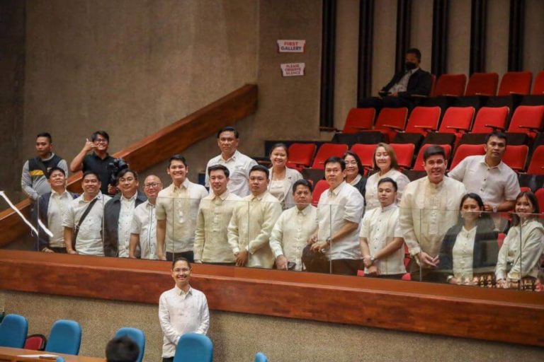 Cong. Kiko Benitez Welcomes Mayor Javi Benitez and Third District officials at House of Representatives of the Philippines