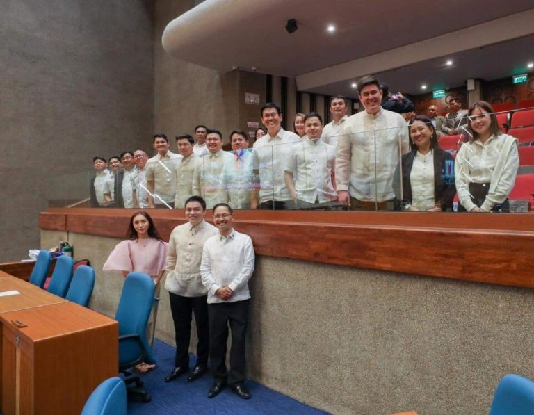 Cong. Kiko Benitez Welcomes Mayor Javi Benitez and Third District officials at House of Representatives of the Philippines