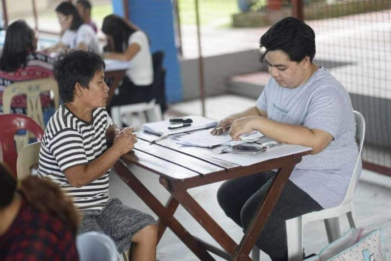 DSWD Assistance to Individuals in Crisis Situation Payout. Barangay 5, Silay