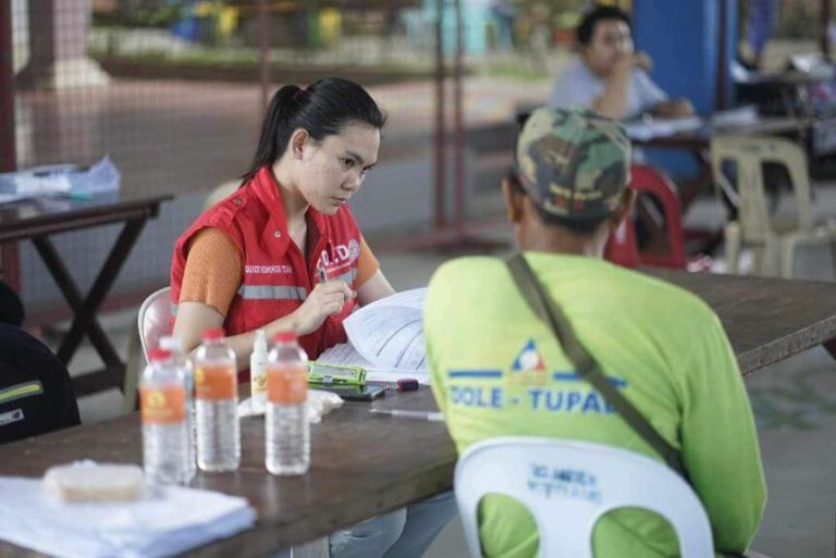 DSWD Assistance to Individuals in Crisis Situation Payout. Barangay 5, Silay