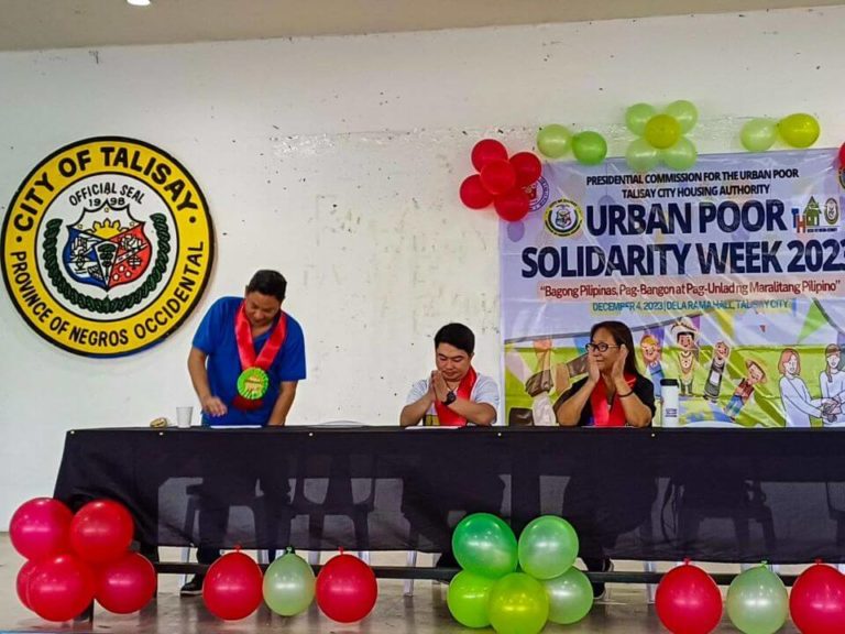 Office of Congressman Kiko Benitez's joins in Urban Poor and Solidarity Week 2023 in Talisay City.
