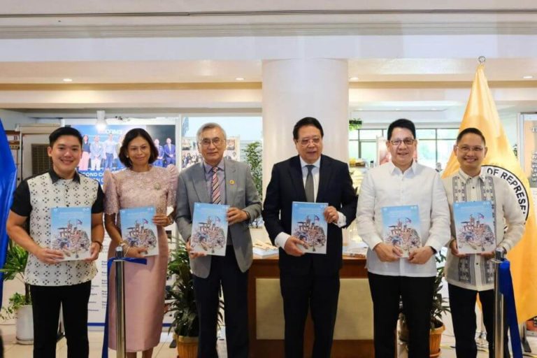 Cong. Kiko Benitez EDCOM commissioners from the House in launching the EDCOM Year 1 Report