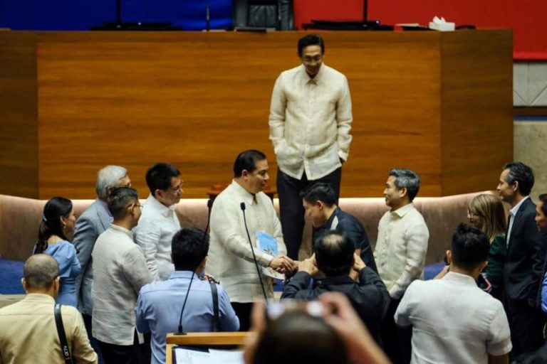 Cong. Kiko Benitez EDCOM commissioners from the House in launching the EDCOM Year 1 Report