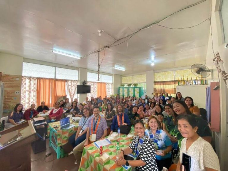 Unveiling Synergies Workshop at Silay Doña Montserrat Lopez Memorial High School with Jon Nichols and Maureen Rooney