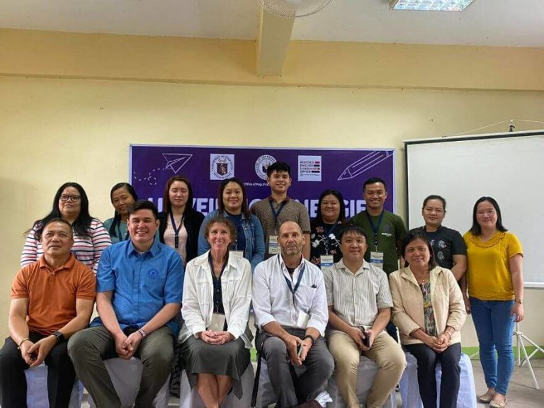 Unveiling Synergies Workshop at Silay Doña Montserrat Lopez Memorial High School with Jon Nichols and Maureen Rooney