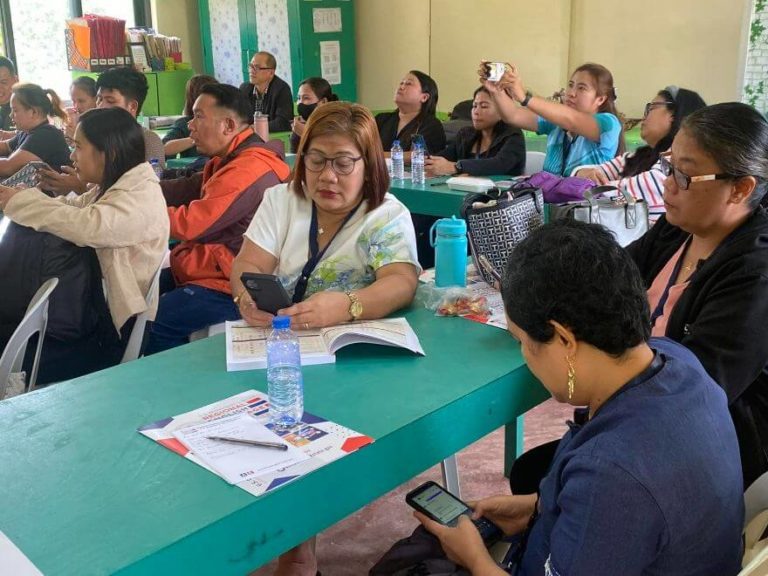 Unveiling Synergies Workshop at Silay Doña Montserrat Lopez Memorial High School with Jon Nichols and Maureen Rooney