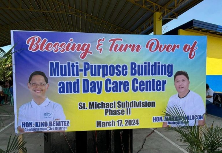 INFRA UPDATE: Blessing and Turn Over of Multi-Purpose Building and Day Care Center - Alicante, E.B. Magalona