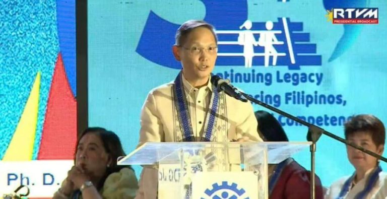 TESDA Turnover Ceremony this morning at the World Trade Center.